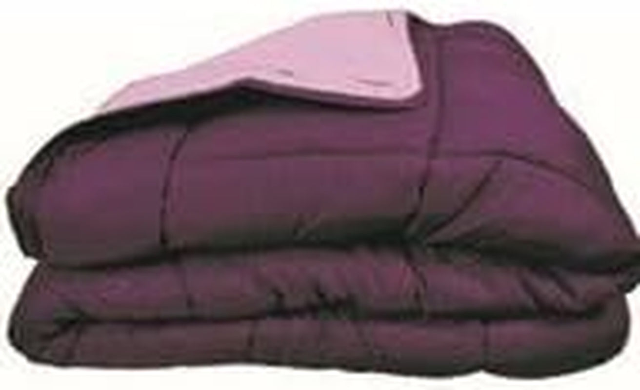 Couette CALGARY Cioccolato/Corail 140 Piumini e Trapunte Naty Shop 240X220X1 Cm