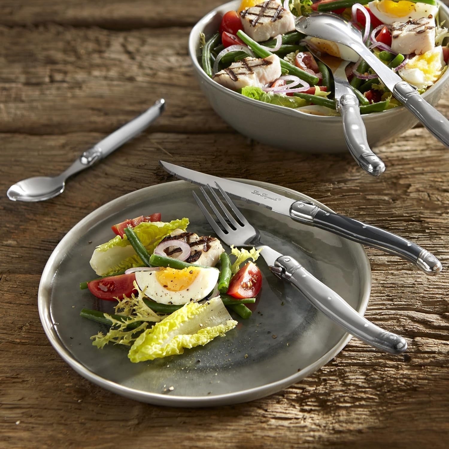 LOU LAGUIOLE TRADITION Set posate bistecca 24 pezzi Kitchen Naty Shop