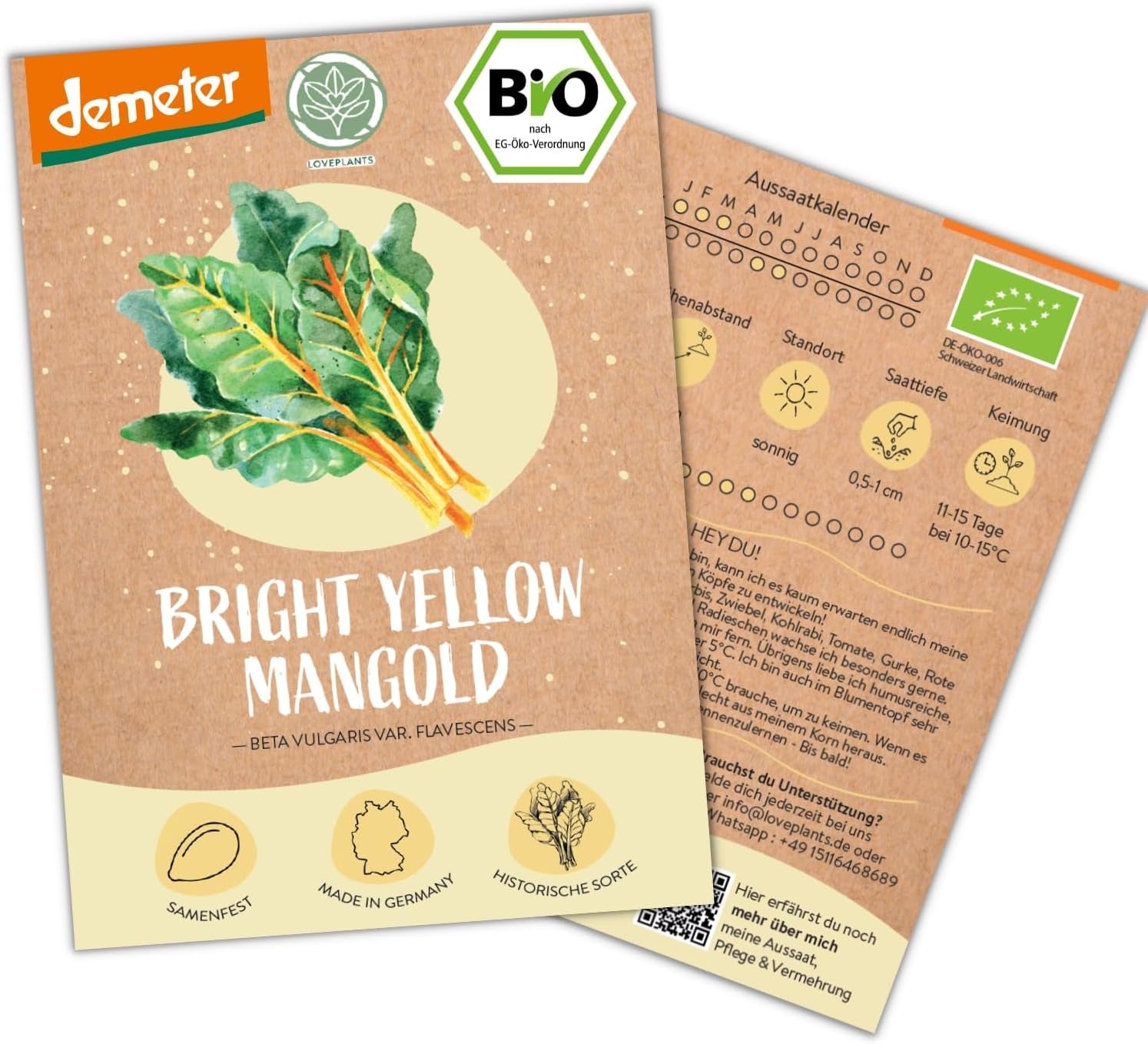 Semi di cetriolo messicano mini biologici, 10 semi di cetriolo snack, alto tasso di germinazione, certificati Demeter e impollinati aperta | LOVEPLANTS Semi di ortaggi per aiuola rialzata da giardino sul balcone - Varietà di ortaggi cimelio