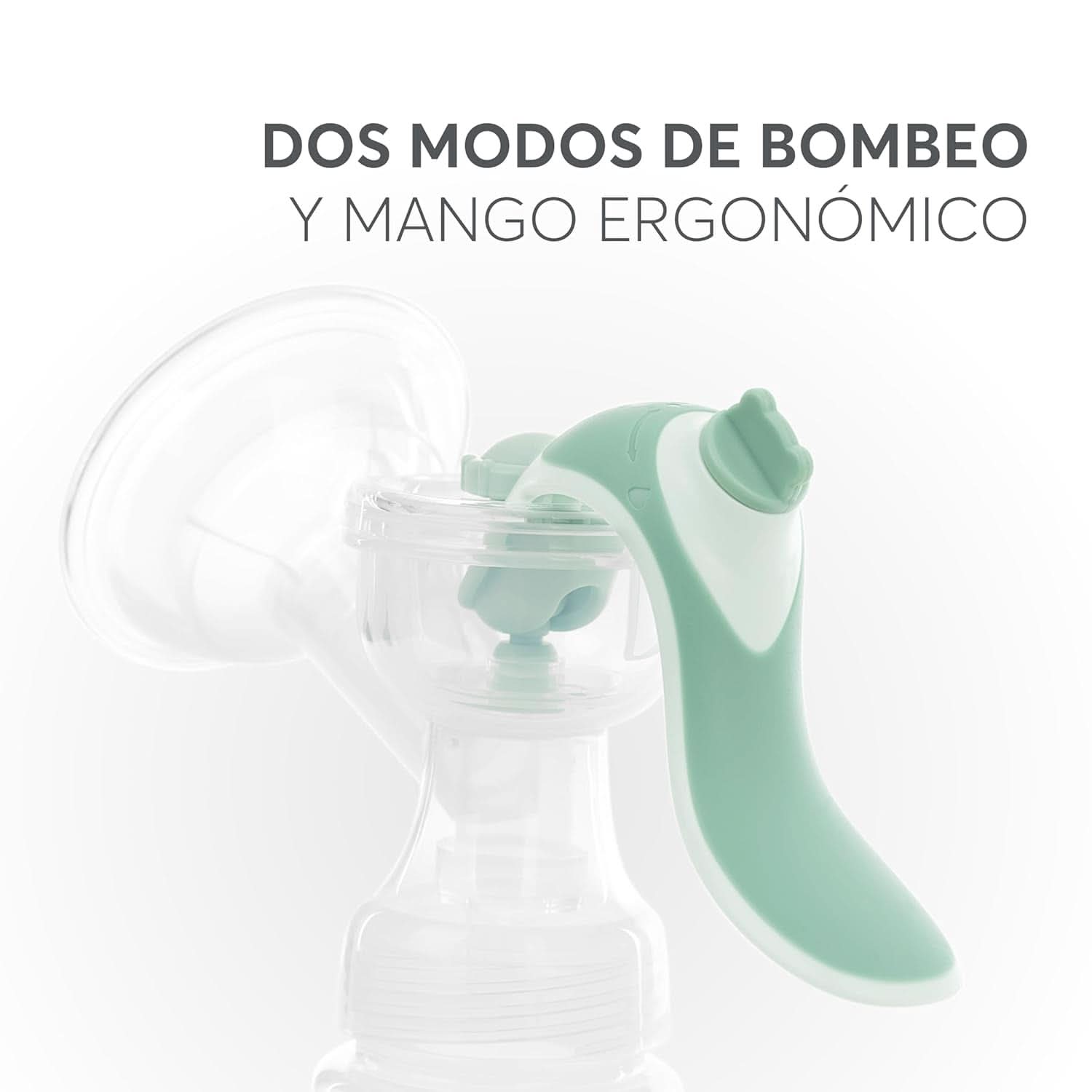 Tiralatte Kikkaboo ELSIE, manuale con 2 modalità, potenza di aspirazione regolabile, coppa in morbido silicone Accessori Alimentazione e Allattamento Bebe Naty Shop