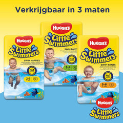 Pannolini da bagno usa e getta Huggies Little Swimmers Taglia 2-3 - 36 Panty Total