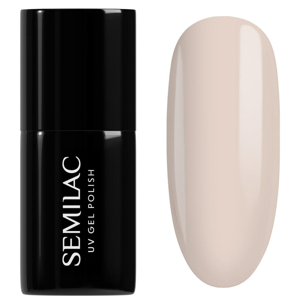 Smalto UV ibrido Semilac 582 Natural Rose 7ml Collezione unghie nude