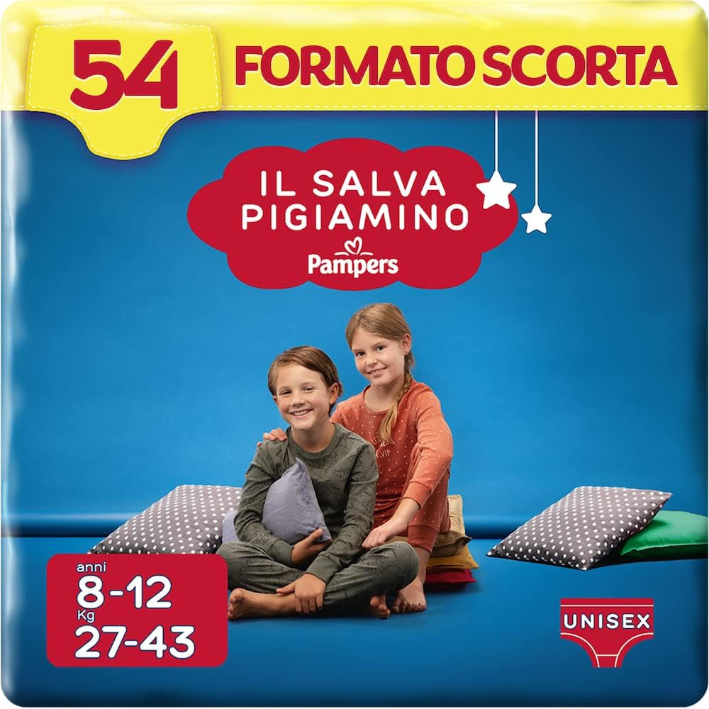Pampers Il Salvapamino 4-7 anni, confezione sfusa, 60 pannolini, taglia S/M (17-30 kg)