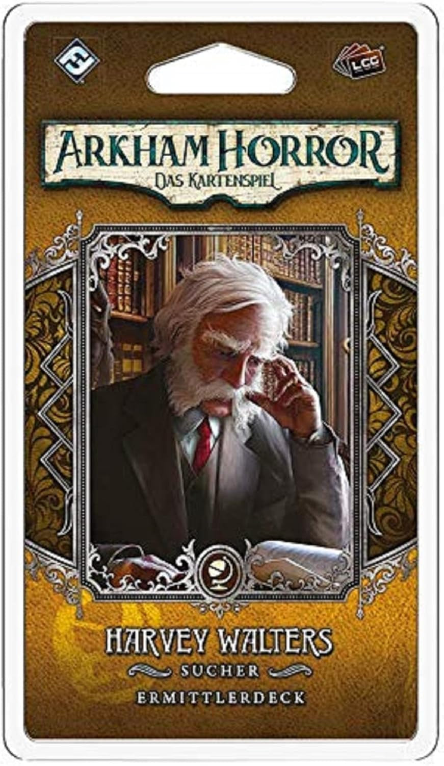 Fantasy Flight Games, Arkham Horror: LCG, Gioco base, Gioco per esperti, Gioco di carte, 1-4 giocatori, Età 14+, 45+ minuti, Tedesco, Multicolor, Colorato