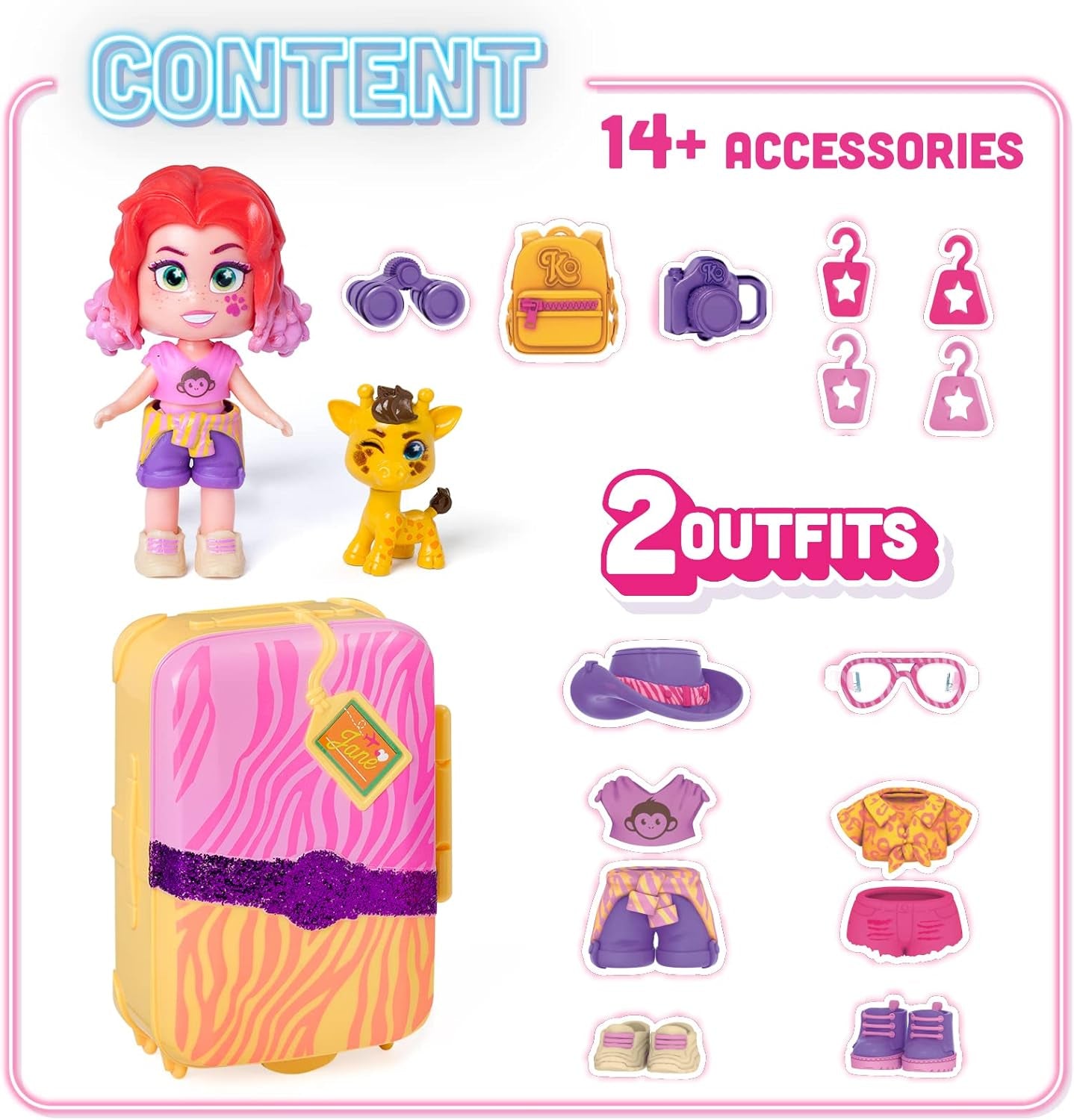 - Valigia di Jane, multicolore (Magic Box Toys PKLSP108IN50)