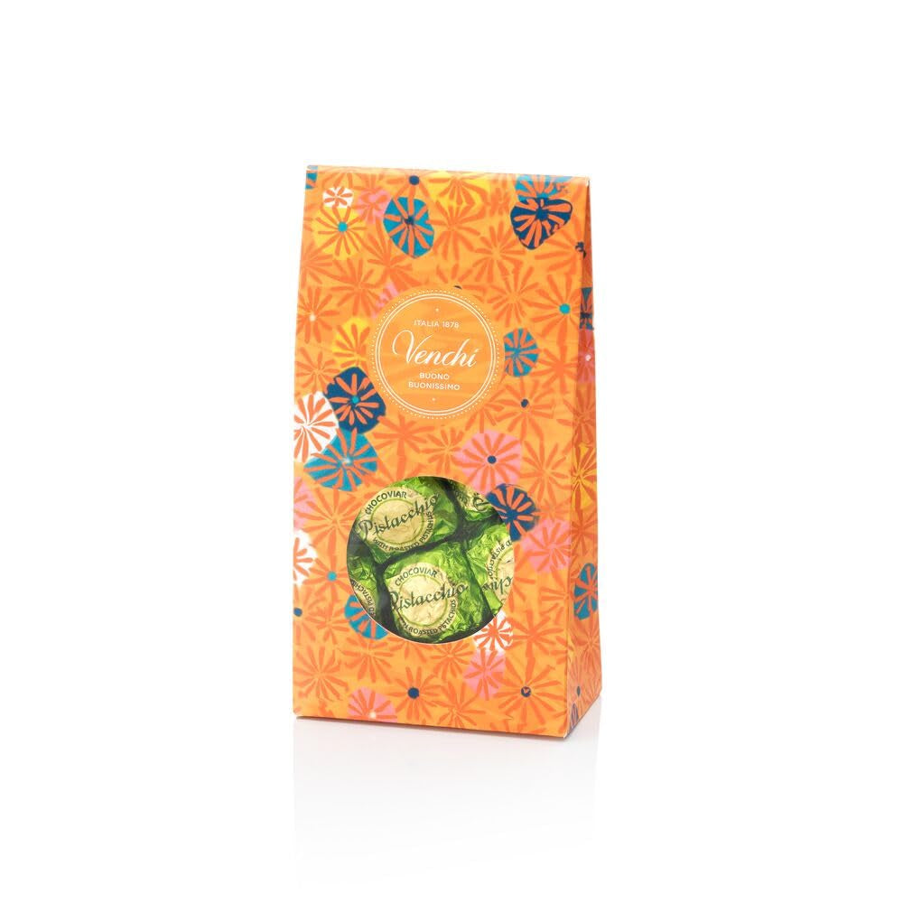 Venchi – Colecția Murrine – praline asortate cu fistic, chocoviar, 310 grame Naty Shop