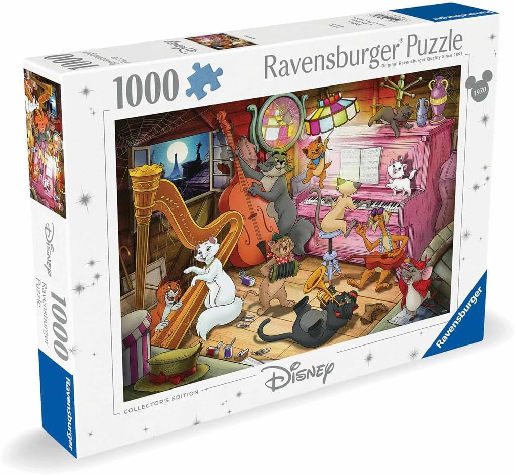 Ravensburger 12000753 Puzzle Aristocats 1000 piese Puzzle Naty Shop Design nou