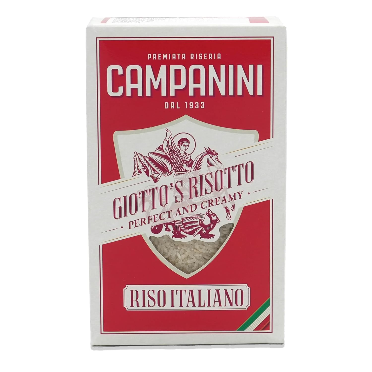 Riso originale per risotti | Riso Campanini per risotti | 1000g| dall'Italia | Risotti e zuppe