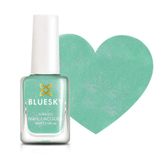 Smalto per bambini Bluesky - Turquoise Splash, Verde turchese. Smalto per unghie per bambini, non tossico, facile da rimuovere, a base d'acqua, non scivoloso, 5 ml