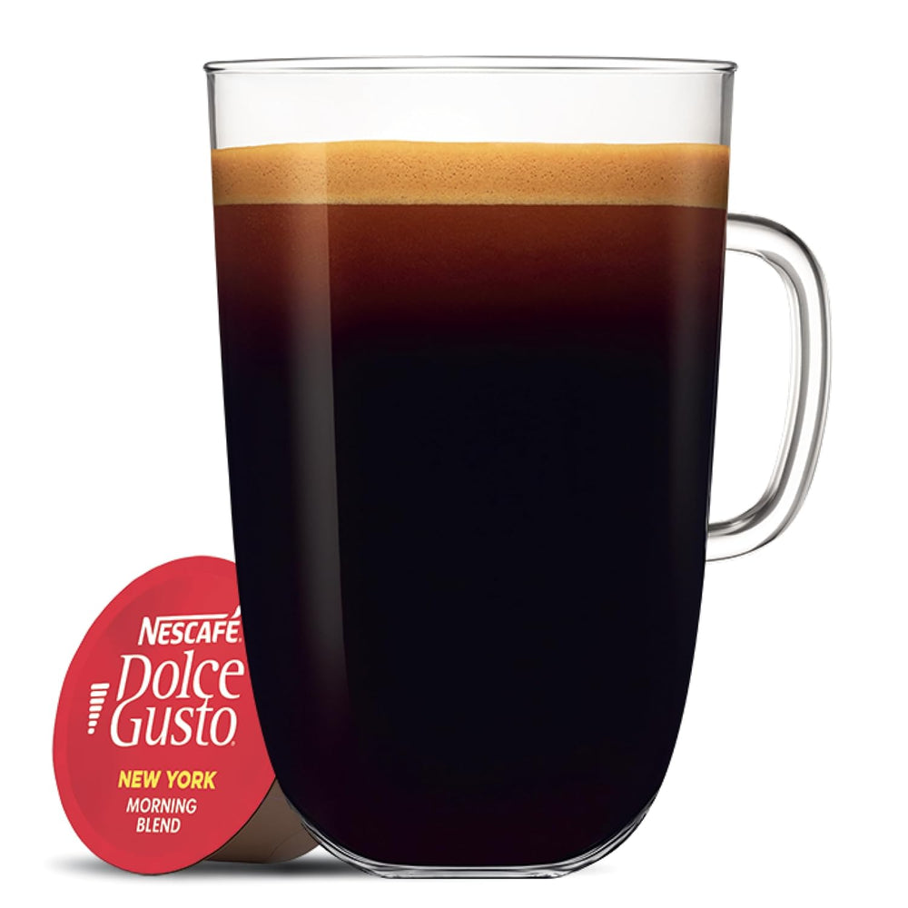 NESCAFÉ DOLCE GUSTO American Café Inspiration New York Morning Blend Kaffeekapseln 3er Pack (3 x 18 Kapseln)