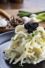 Tagliatelle Shirataki dietetiche | Tagliatelle Konjac a basso contenuto di carboidrati | 200 grammi di tagliatelle dietetiche solubili in acqua vegane a basso contenuto calorico, senza grassi, senza soia, senza glutine