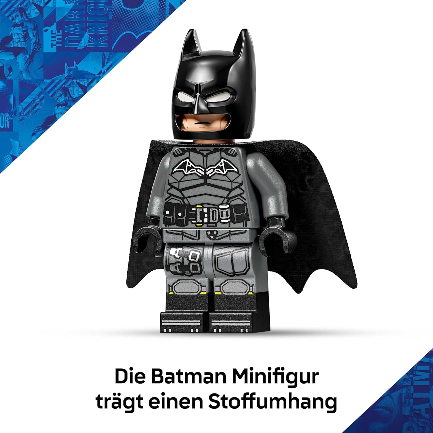 LEGO DC Batman: The Batman Batmobil - Kinder Spielzeug - Spielset mit Modellauto und Superhelden Minifigur für Kinder ab 9 Jahren - Kreatives Geschenk für Jungen, Mädchen und Fans - 76332