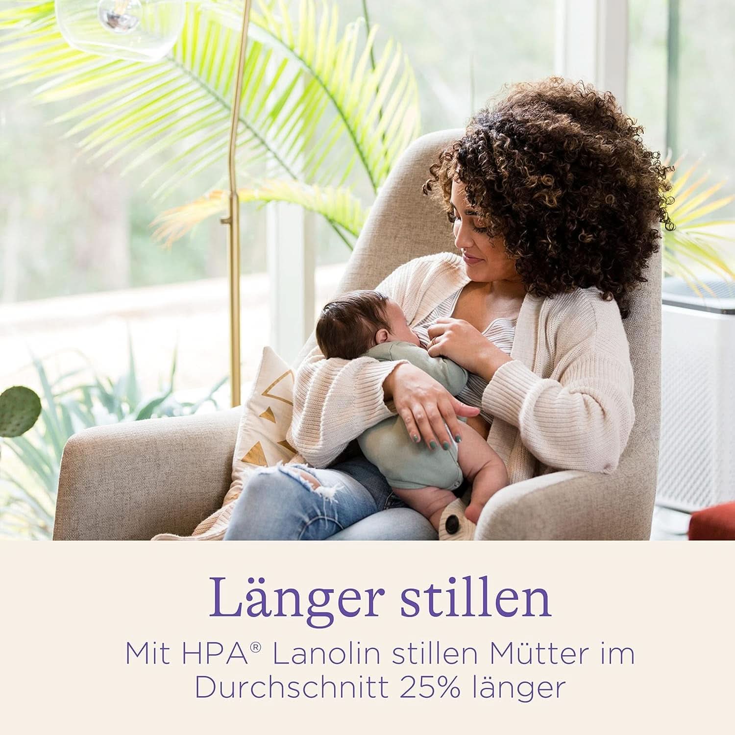 Lansinoh HPA Lanolin Brustwarzensalbe, 10 Ml - 100% Natürlich - Beruhigt & Schützt Beanspruchte Brustwarzen - Klimaneutral, 10940, Farblos Accessori Alimentazione e Allattamento Bebè Naty Shop
