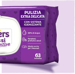 Șervețele Pampers Sensitive 12 pachete x 63 servetele Servetele Umede Bebelusi Naty Shop
