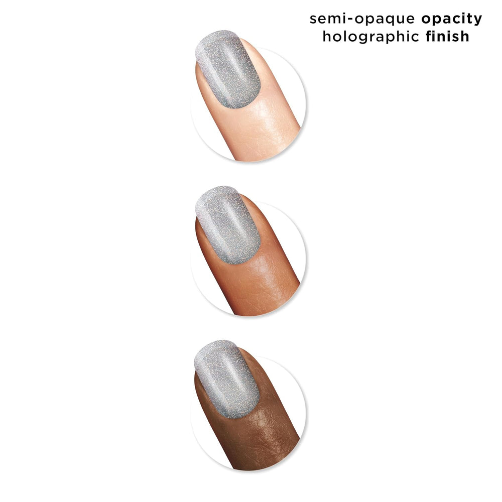 Insta-Dri Holo-Glow, smalto per unghie euforico, facile da usare, di lunga durata, bellissimi colori, facile da applicare sulle unghie, senza scheggiature, 19 ml
