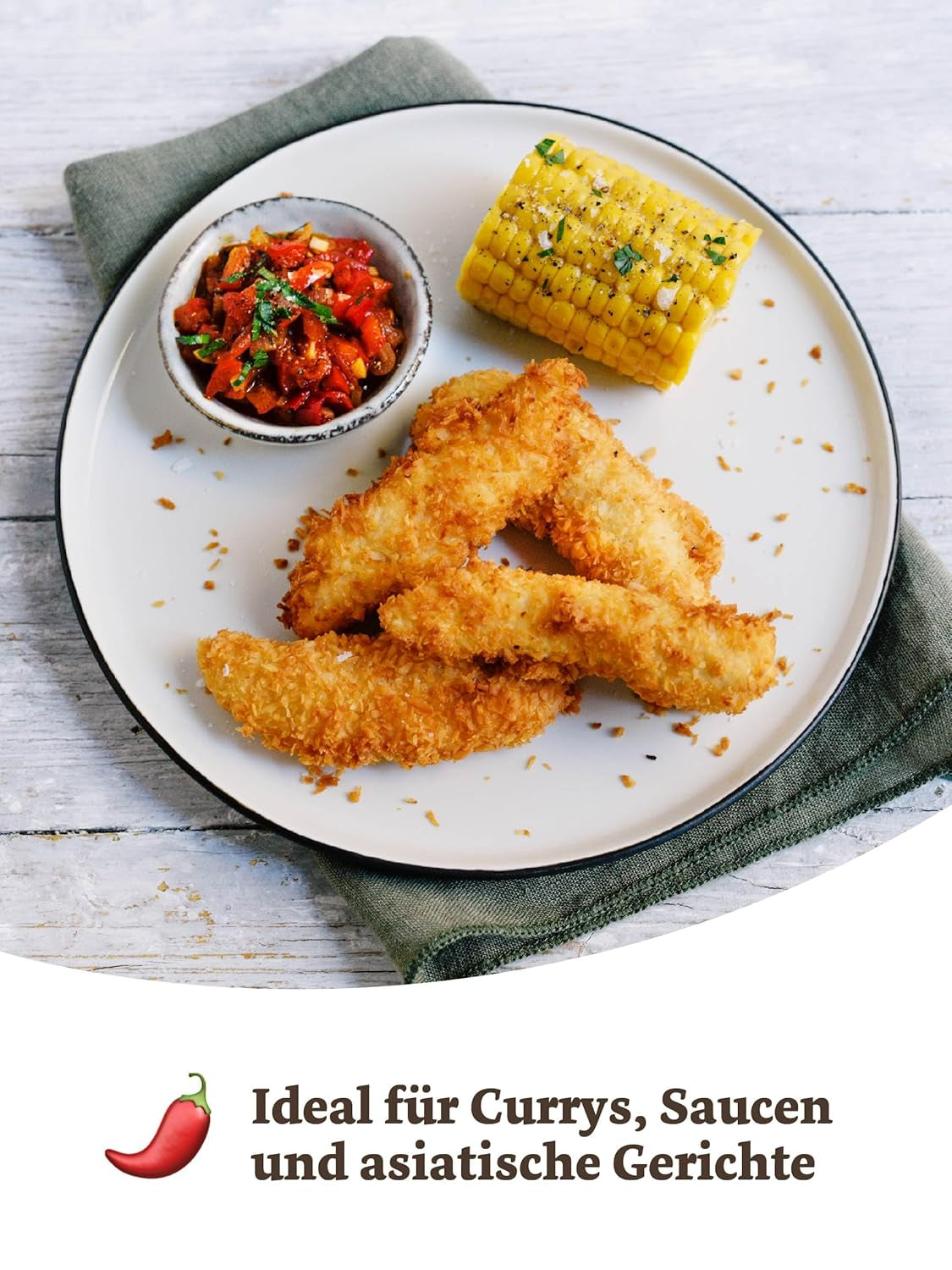 KOTÁNYI Chili Birdseye Pepperoncini Mühle, scharf zum frischen Mahlen, confezione 1 (1 x 27g)