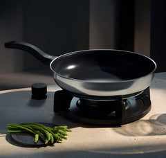 WMF Devil, induzione, acciaio inox rivestito in Cromargan, manico in plastica Pentole e Padelle Naty Shop