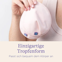 Lansinoh Waschbare Stilleinlagen Hellrosa & Schwarz - 8 Stück Inkl. Wäschenetz - Ultrasaugfähig, Superweich Und Wiederverwendbar Accessori Alimentazione e Allattamento Bebe Naty Shop