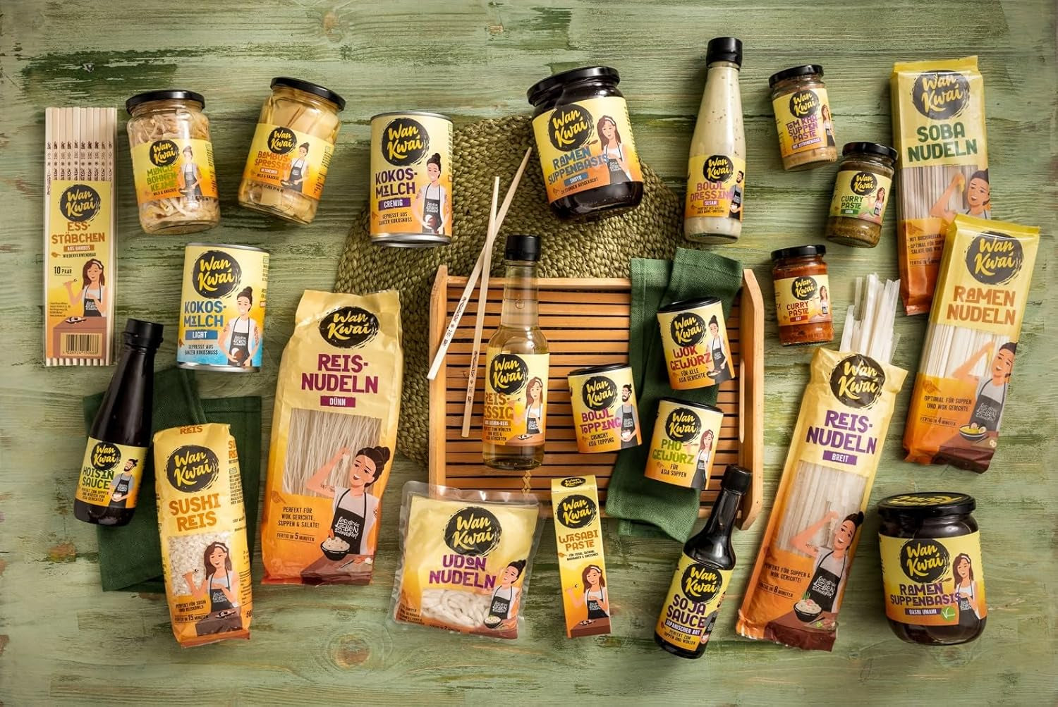 Wan Kwai Ramen Noodles 300g – Sapore autentico per la cucina asiatica. Versatile, veloce da preparare, ingredienti di alta qualità. Ideale per zuppe e piatti wok.