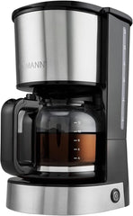 Espressor de cafea cu filtru Bomann® | pentru 12-14 cești | Espressor de cafea cu filtru | Carcasă din oțel inoxidabil | Anti-picurare | Espressor | Espressor de cafea cu filtru | 800W | KA 6071 CB