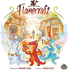 Alchimia di cartone, Flamecraft, Gioco per famiglie, Gioco da tavolo, 1-5 giocatori, Età 12+, 60 Minuti, Tedesco, Multicolor, Colorato