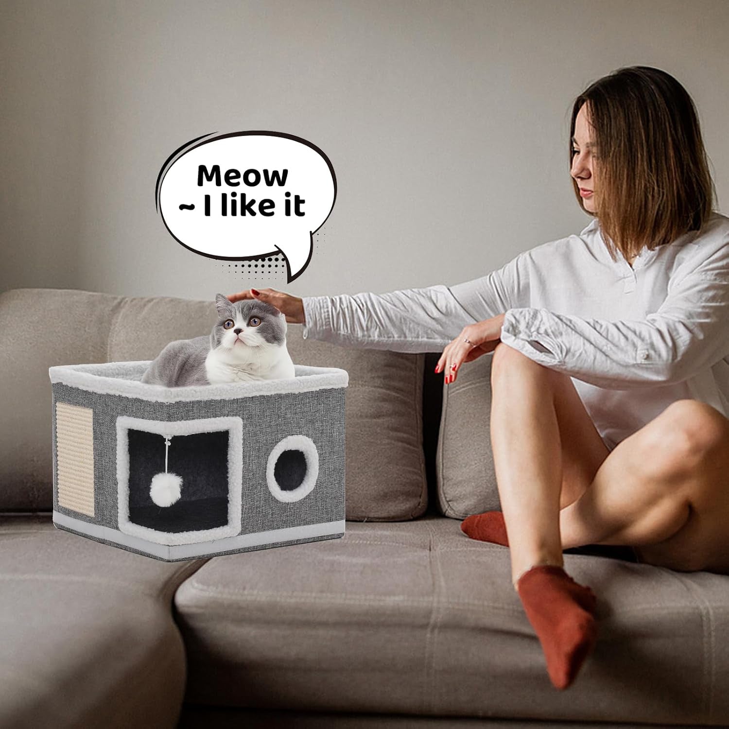 Pături & Mobilier, Animale de companie, Peșteri & Case, Pisici, Paturi pentru pisici, Pisici - culcusuri, saltele