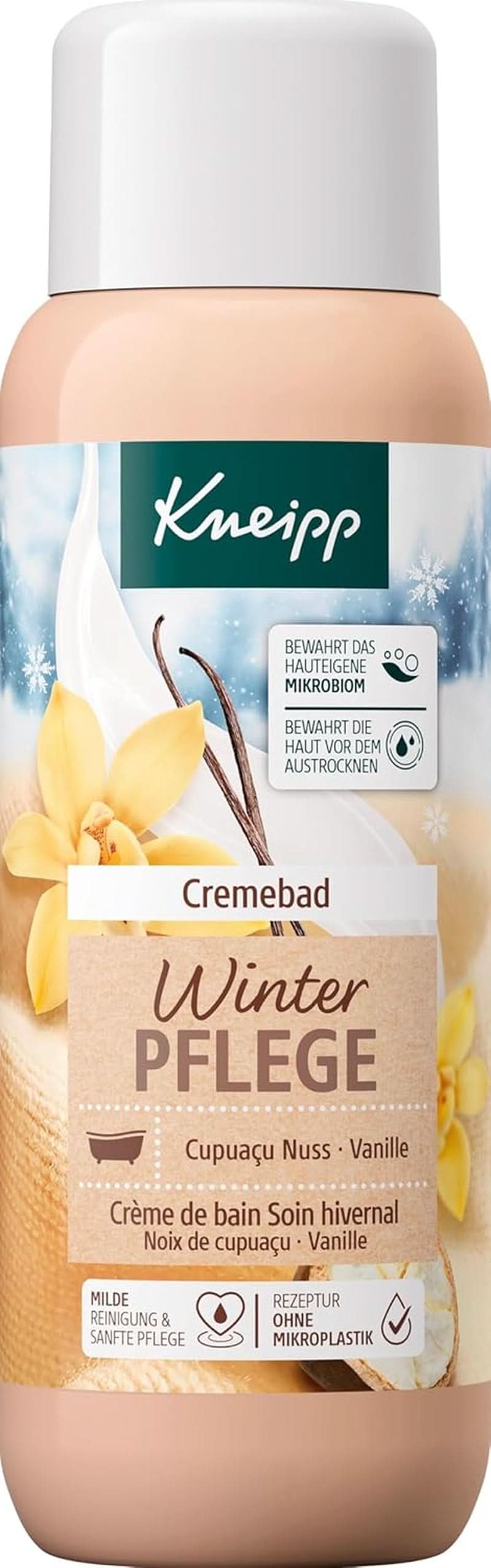Kneipp, crema de baie, Winter Care, 400 ml Duș și baie Naty Shop