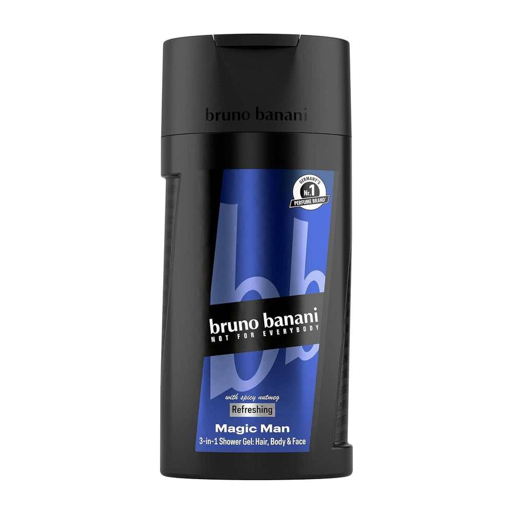 Bruno Banani Loyal Man Gel doccia 3 in 1 per corpo, capelli e viso, uomo, 250 ml Doccia e bagno Naty Shop 250 ml Incenso