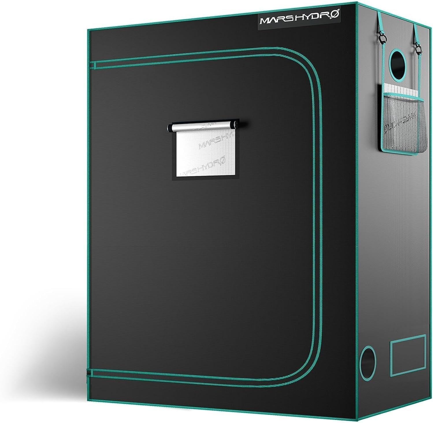 Tenda da coltivazione MARS HYDRO 60x60x140 cm, Tenda da coltivazione per interni, Tende da coltivazione in Mylar riflettente per coltura idroponica, Vassoio inferiore rimovibile per spazio di coltivazione delle piante