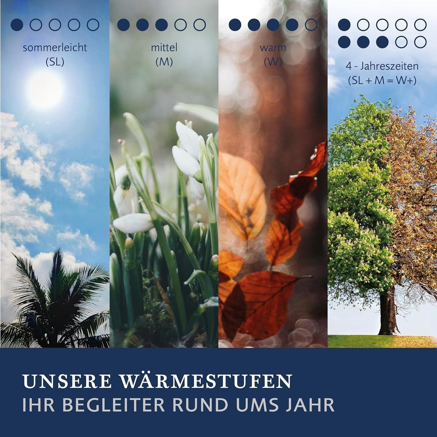 Piumino Billerbeck E21 King in fibra - Piumino in fibra pregiata con aloe vera - 135 X 200 Cm Piumino per tutte le stagioni con livello di calore medio, piumini e trapunte bianche Naty Shop