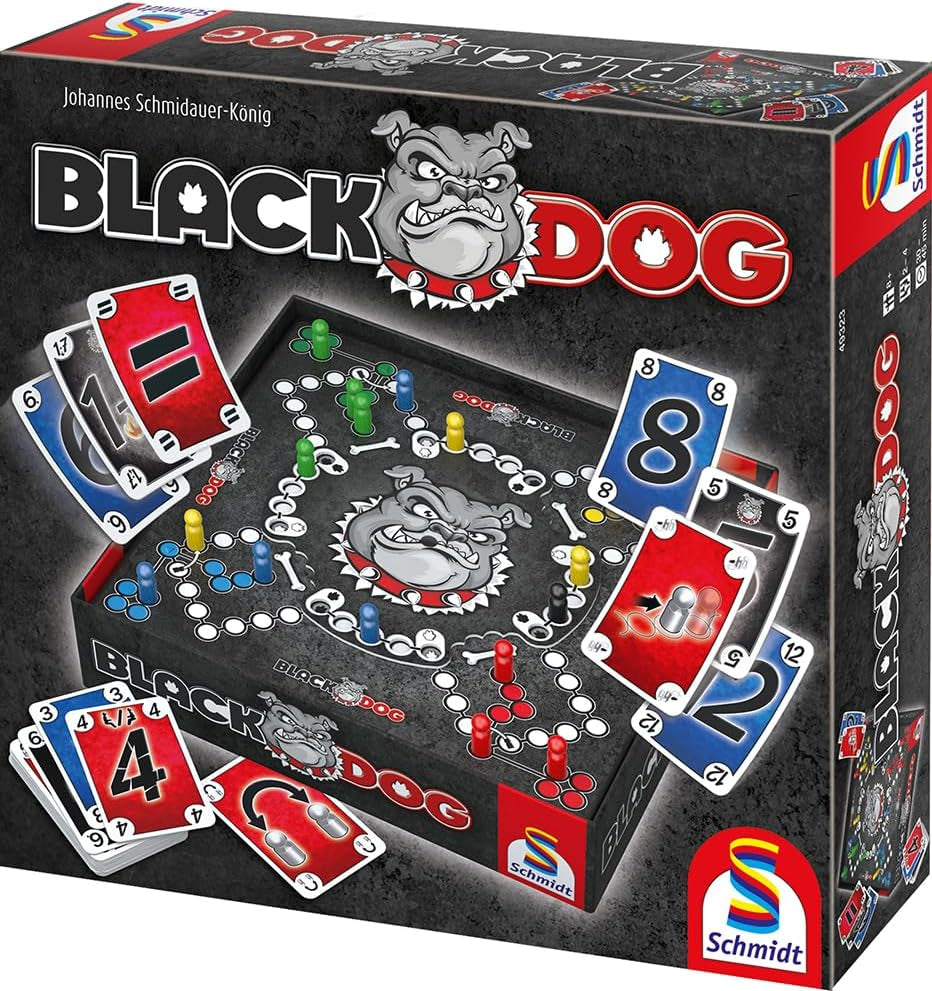 Schmidt Spiele 49323 CANE nero, gioco per famiglie
