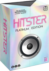 Hitster Platinum Edition – Gioco musicale per feste con 500 brani pop, rock, hip-hop, dance e altro, incluso l'altoparlante