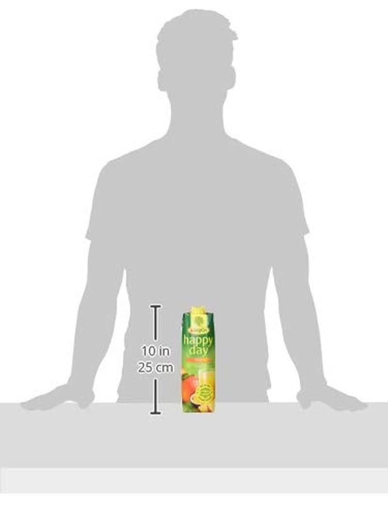 Rauch Happy Day Mango | Bevanda raffinata al frutto della passione | Molta vitamina C | 6 x 1 litro, Tetra Prisma Naty Shop