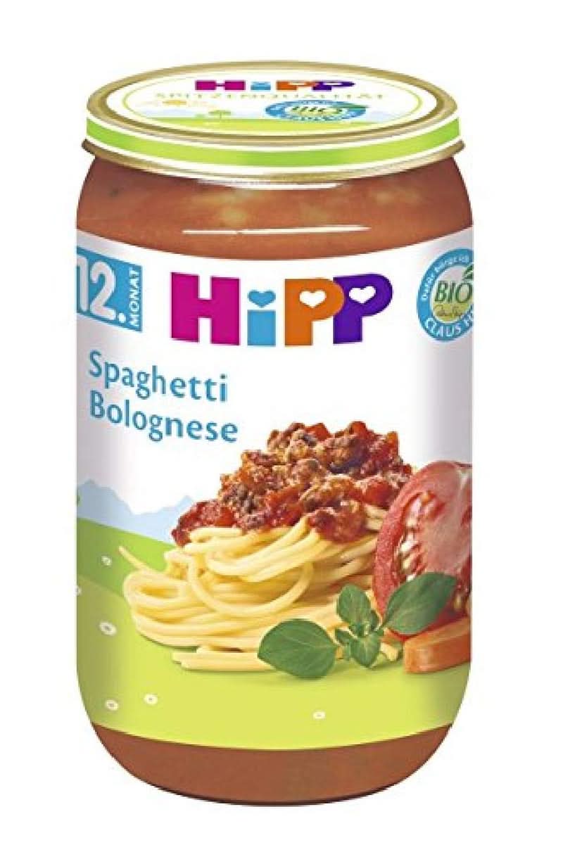 Hipp Spaghetti alla Bolognese, 6 x 250 grammi Naty Shop Mamma e Bambino
