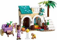 LEGO Disney Wish Asha a Rosas City, 43223, set del film dei desideri con mercatino, mini bambola di Asha, Valentino come capra giocattolo e personaggi stellari, regalo per bambini dai 6 anni, set da costruzione per ragazze e ragazzi Besuche den LEGO-Store