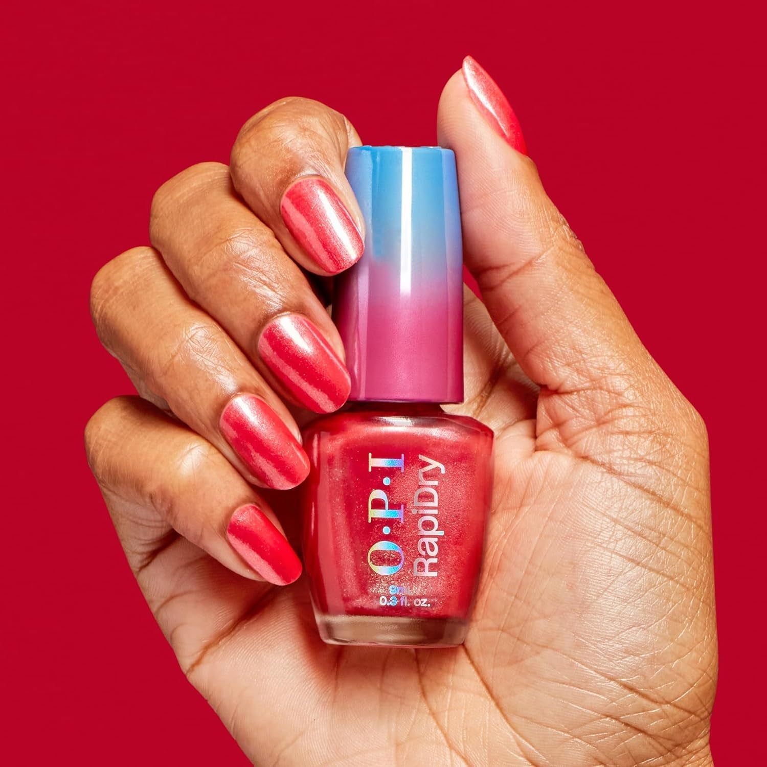 OPI RapiDry™ Smalto per unghie ad asciugatura rapida - Smalto per unghie vegano, resistente alle sbavature, ad asciugatura rapida in colori assortiti - 9 ml