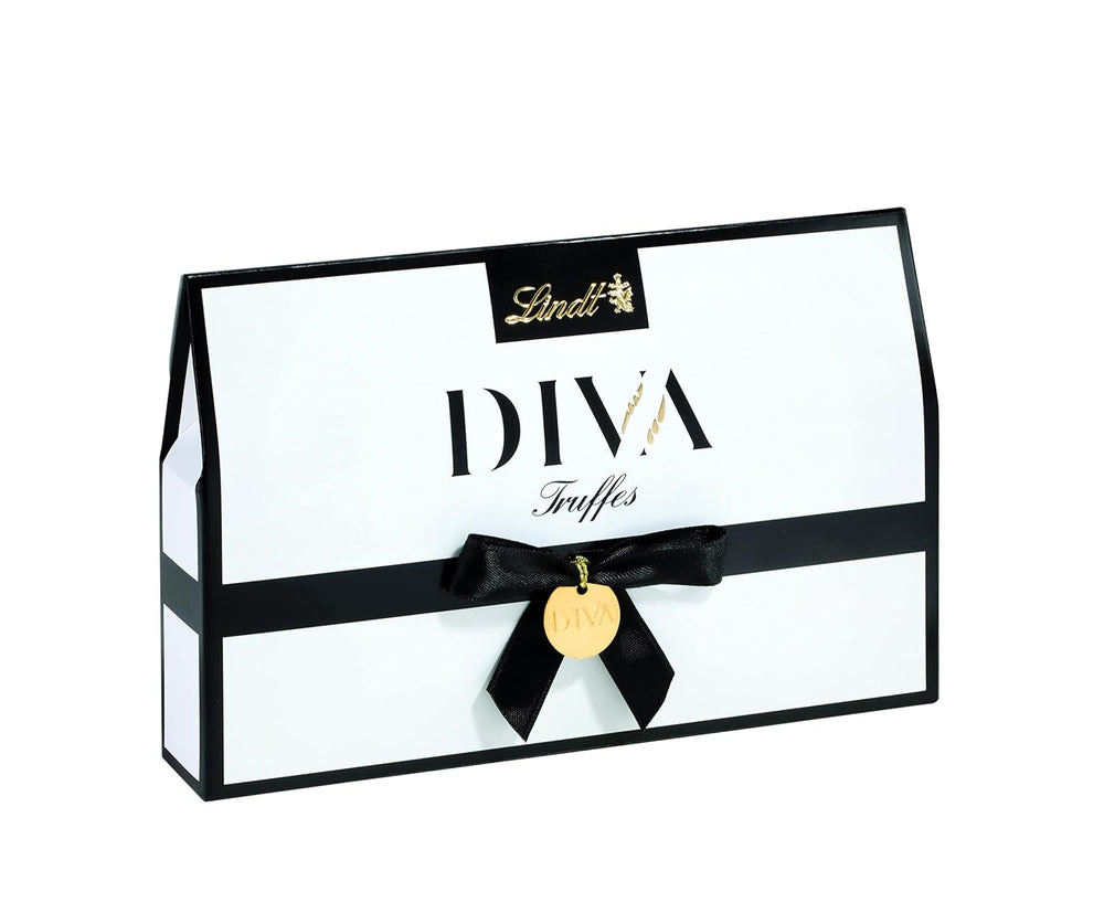 Lindt - DIVA Pralinés, cioccolatini in 4 deliziosi assortimenti Naty Shop 114 grammi Pochette