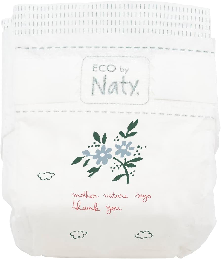 Pannolini usa e getta Eco by Naty Premium per pelli sensibili, taglia 5, 11-25 kg, (1 x 22 pezzi)