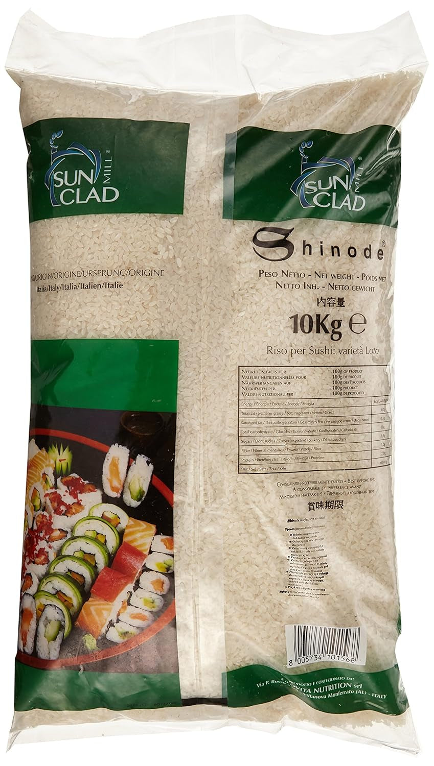 - Riso giapponese Shinode, (1 x 10 kg)