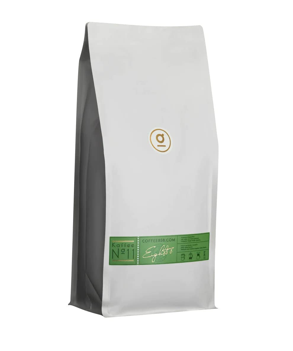 Boabe de cafea din Brazilia (nr. 11) - Cea mai fină Arabica de origine unică de la Coffee858 (1000g)