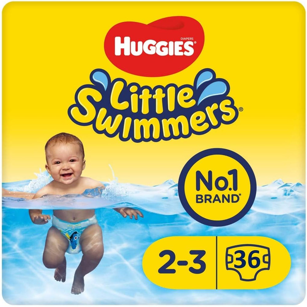 Pannolini da bagno usa e getta Huggies Little Swimmers Taglia 2-3 - 36 Panty Total