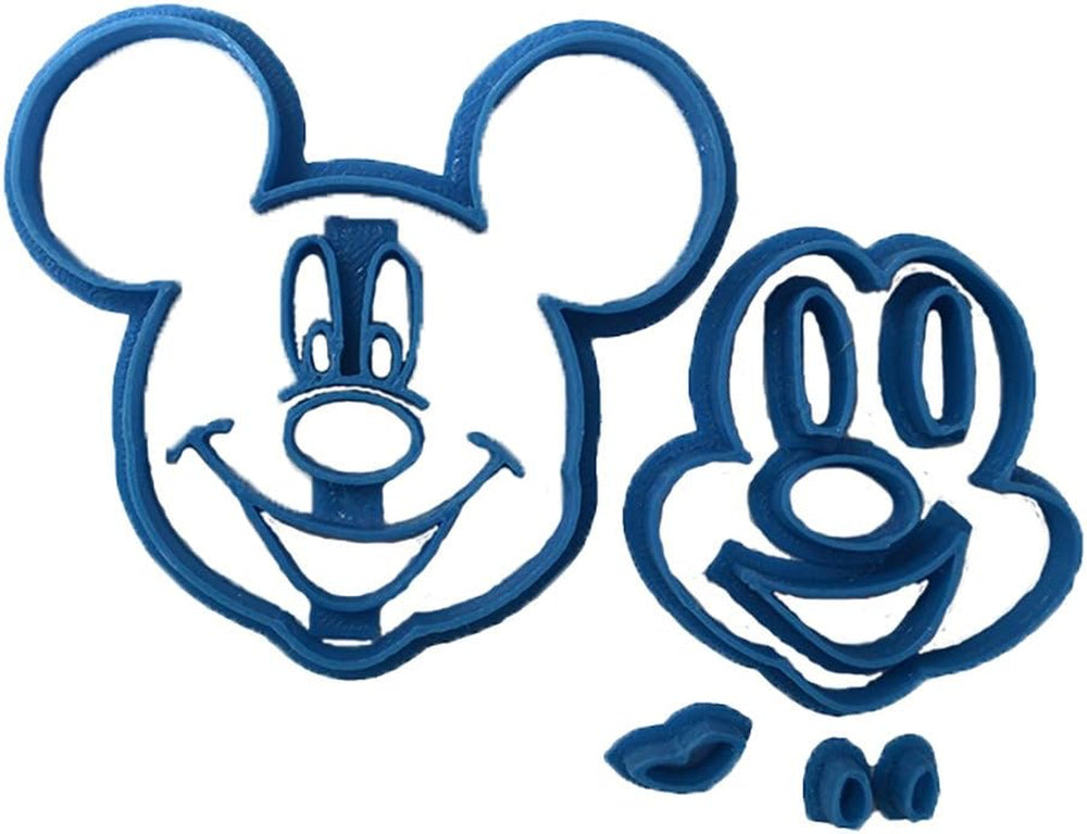 Formă de tort Mickey Cara, albastră, 8 x 7 x 1,5 cm