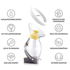 Medela Raccoglitore per latte materno in silicone Accessori per Alimentazione e Allattamento Bebe Naty Shop