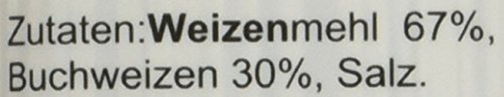 Tagliatelle di grano saraceno Miyako, secche (Soba), confezione da 12 (12 x 250 g)