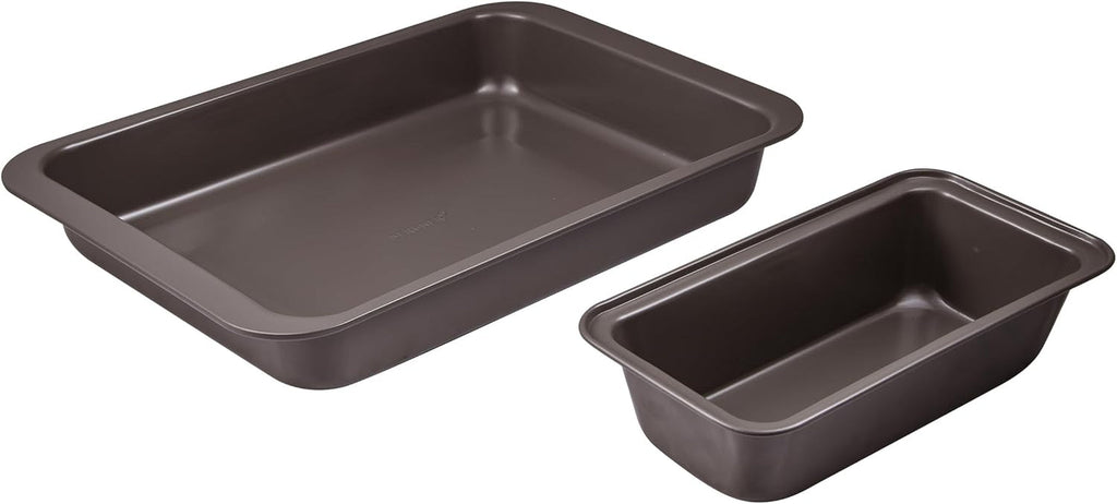 BERGNER BAKING LOVERS - Set Von 2 X 6 Cup Muffinformen - Kohlenstoffstahl Mit Ilag Essential, PFOA Frei, Leicht Zu Reinigen Matrite si tavi pentru copt Naty Shop 42 Cm | 29 Cm | 6 Cm