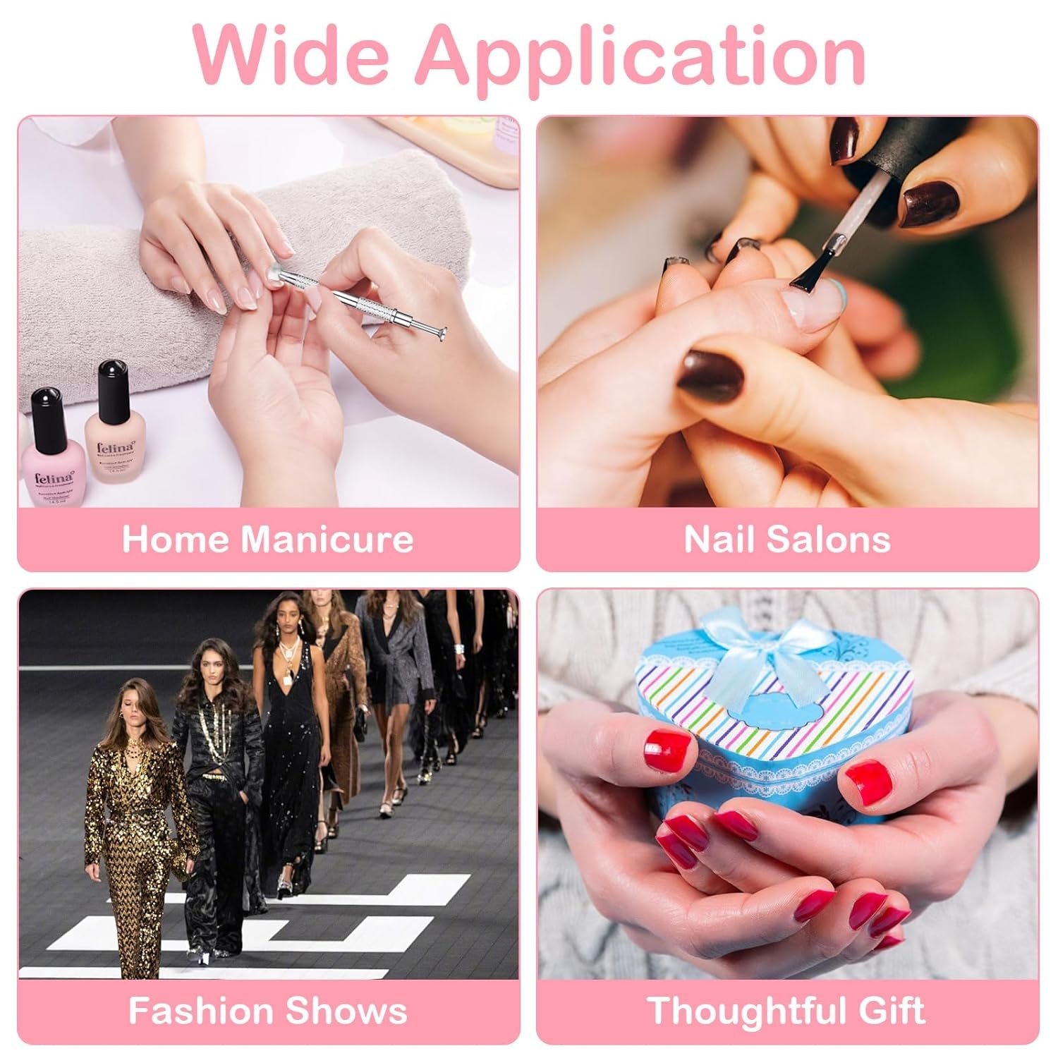 100Stks Latexfrei Nailart Schwämme, Ombre Nagelschwammpinsel, Nagelschwamm Mit Metallgreifer 100 Blatt Nailart-Mischpapier Aufbewahrungsbox, Maniküre Schwamm Applikator Für Farbverlauf Nailart