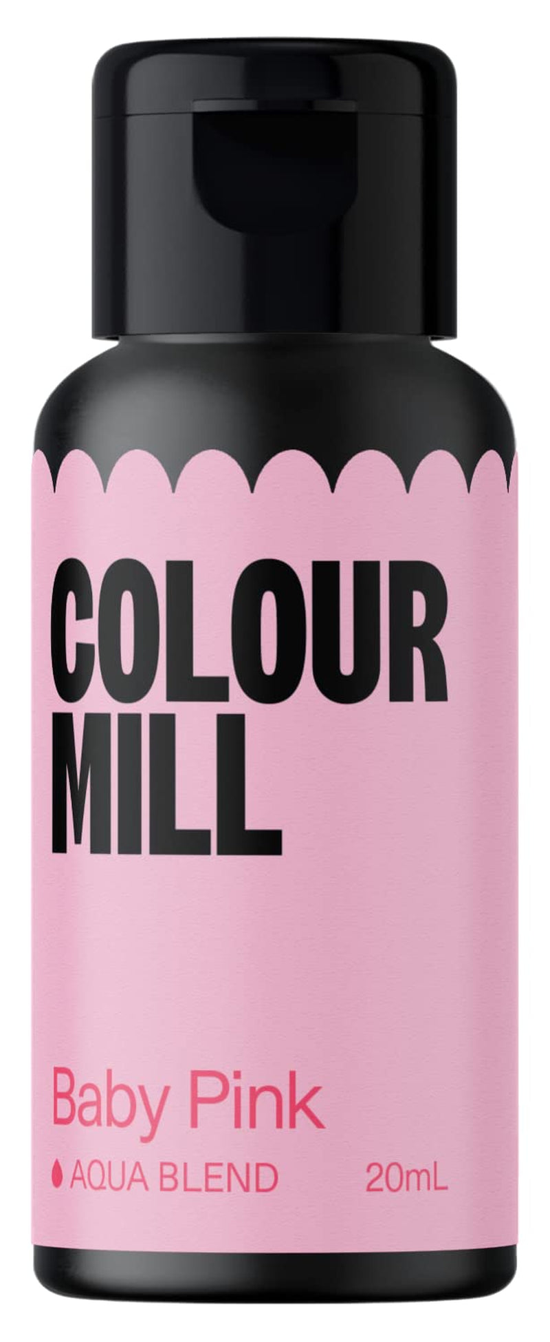 Colorant alimentar pe bază de apă Colour Mill Aqua Blend Burgundy - Foarte intens, concentrat, vegan - 20 ml
