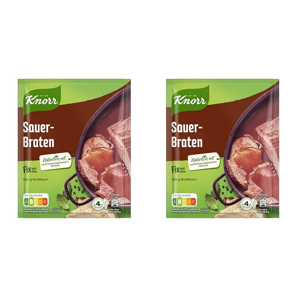 Knorr Fix Medaglioni Pfeffer-Rahm 3 Porzioni (1 x 35 g) | 35 g (1 confezione)
