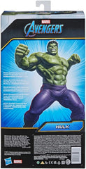 Hasbro E74755L2 Marvel Avengers Titan Hero Series Blast Gear Deluxe Hulk Action Figure 30 cm Grande Marvel Comics Giocattolo ispirato per bambini 4+ Action Figure Naty Shop