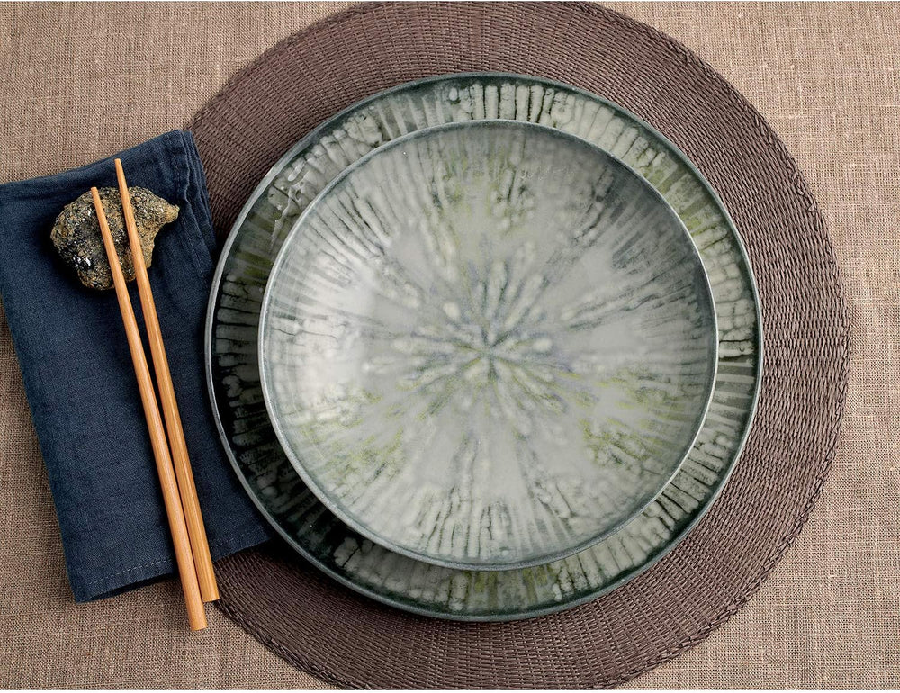 Set de veselă din porțelan Fusion Grey 67351GA2, 12 piese